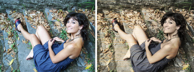 invecchiare una fotografia con photoshop